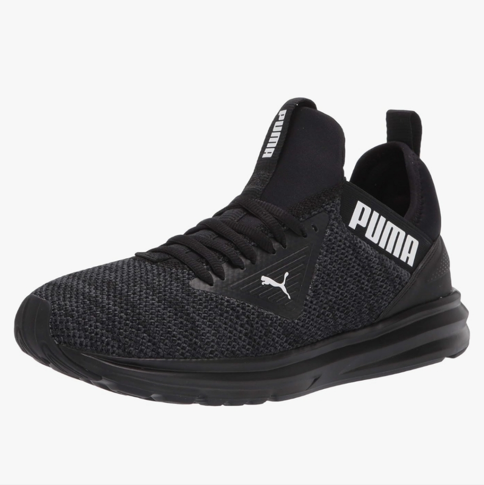 PUMA Enzo Beta Woven Upper V2 Lace Up Sneaker Breathable Low Top Cat Brand Logo